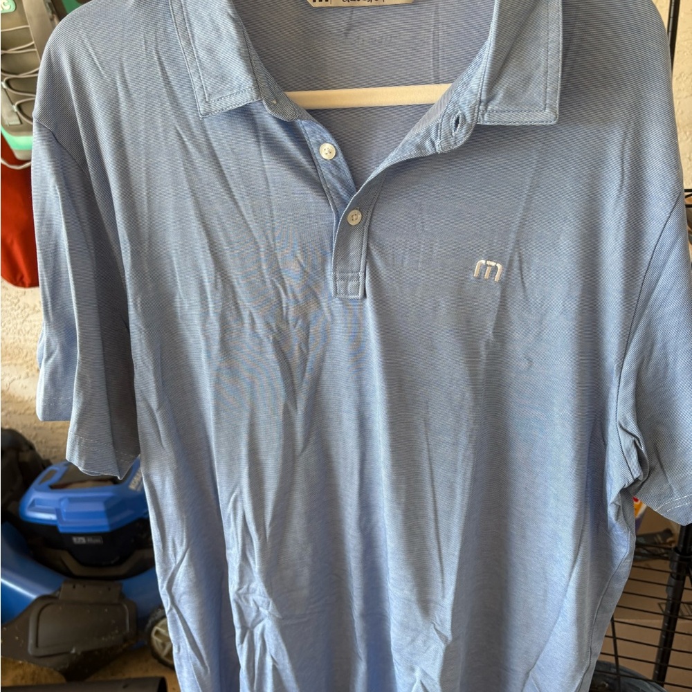 Men's Blue Polo Shirt